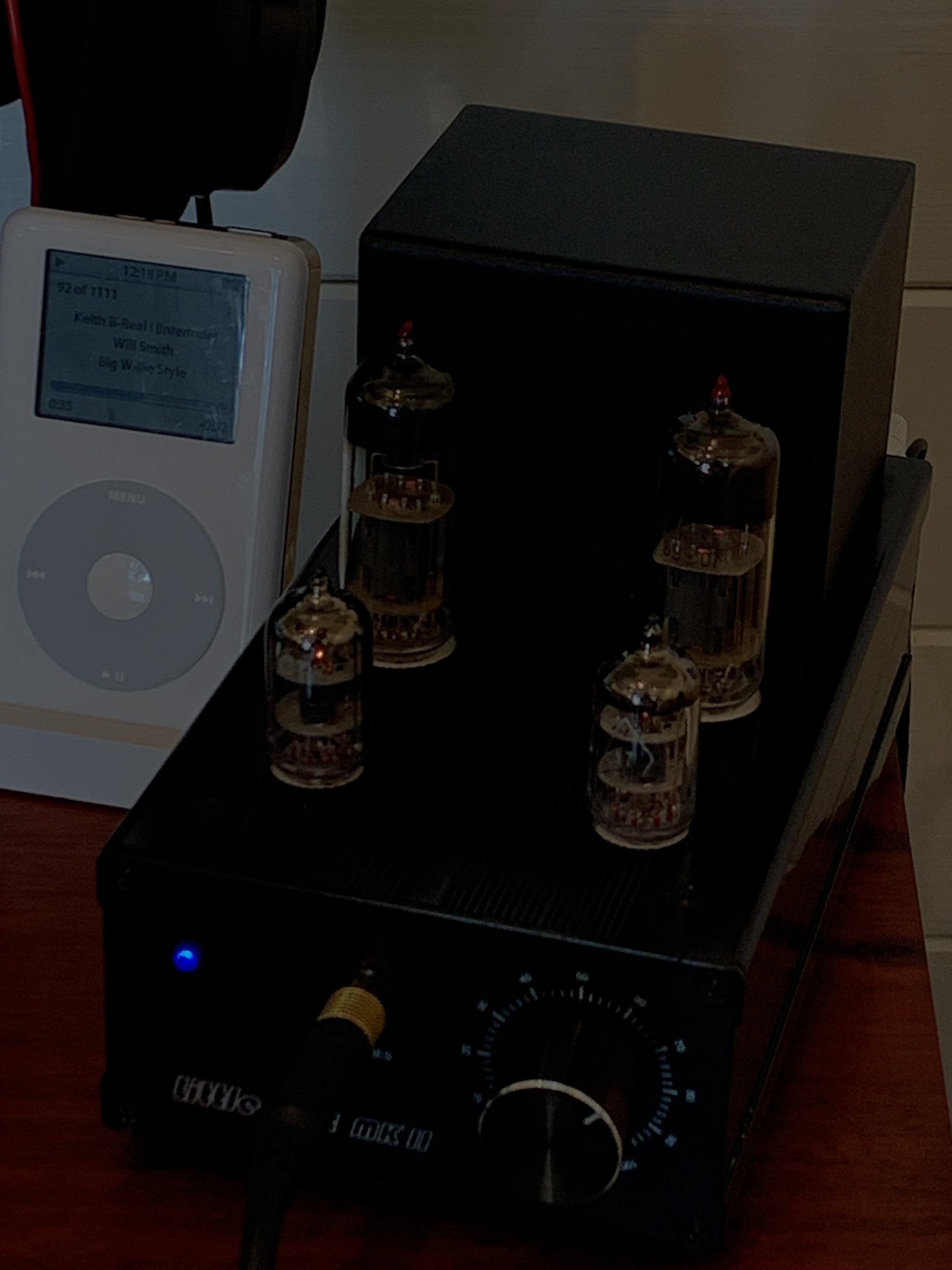 Little Dot MKII with iPod
